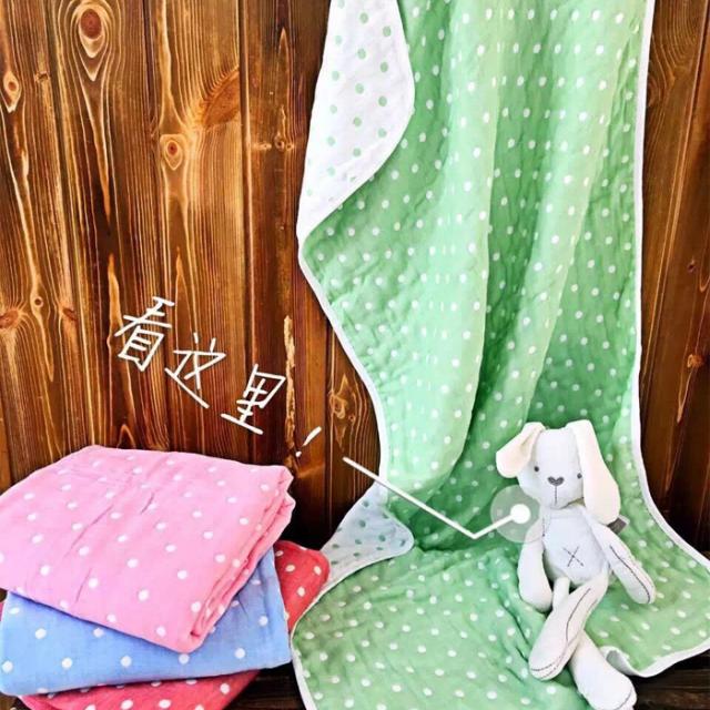 纯棉透气易干提花六层纱布浴巾70cm*140cm